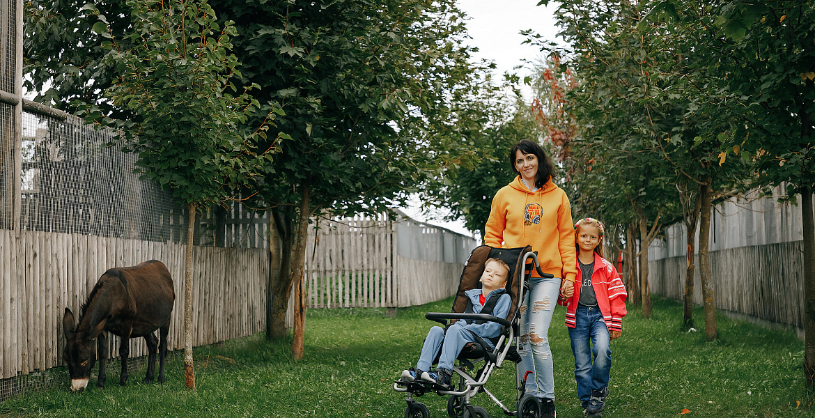 коляска трость для дцп